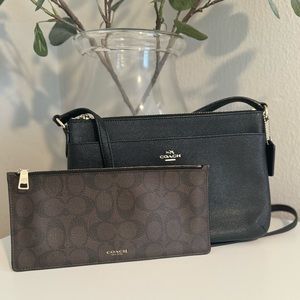 Coach Crossbody Bag with Front Pop Out Pouch